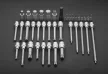 NEO Torxbit és kulcskészlet 38db. (08-710)