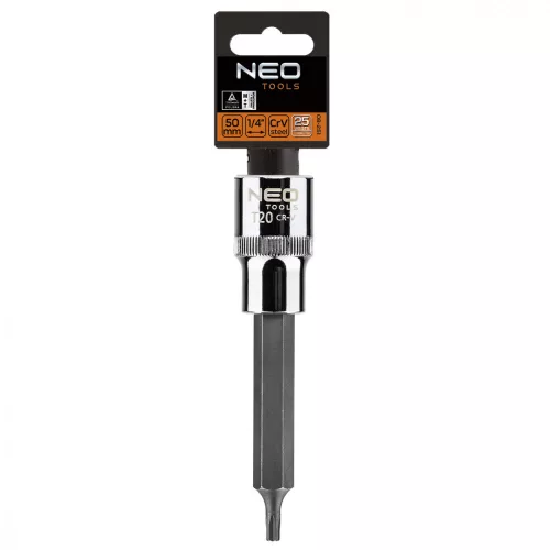 NEO Torxdugókulcs 1/2'' T20, 100mm (08-760)