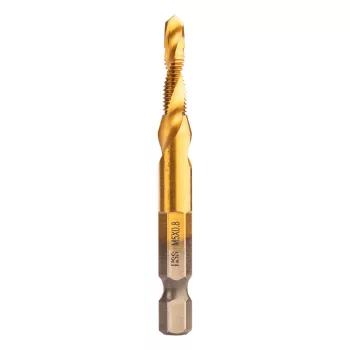   NEO Gépi menetfúró, 2az1ben előfúró éllel, HSS-Titán, M5X0,8mm, hatszög szárral (08-952)