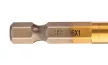 NEO Gépi menetfúró, 2az1ben előfúró éllel, HSS-Titán, M6X1mm, hatszög szárral (08-953)