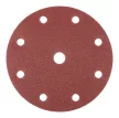NEO Csiszolókorong tépőzáras 150mm, P80, 9 lyukkal, 5db, 04-721-hez (08-992)