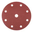 NEO Csiszolókorong tépőzáras 150mm, P100, 9 lyukkal, 5db, 04-721-hez (08-993)