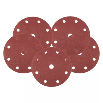   NEO Csiszolókorong tépőzáras 150mm, P120, 9 lyukkal, 5db, 04-721-hez (08-994)