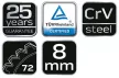 NEO Racsnis csillag-villáskulcs 8mm (09-063)