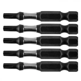   NEO Torziós ütvecsavarozó bitek S2, 50mm, T20 - 5db. (09-584)