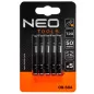   NEO Torziós ütvecsavarozó bitek S2, 50mm, T20 - 5db. (09-584)