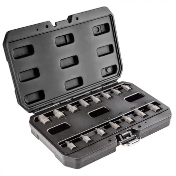   NEO Törtcsavar-kihajtó készlet, 1/2", 15db, 3-14mm (M6-M24) (09-607)