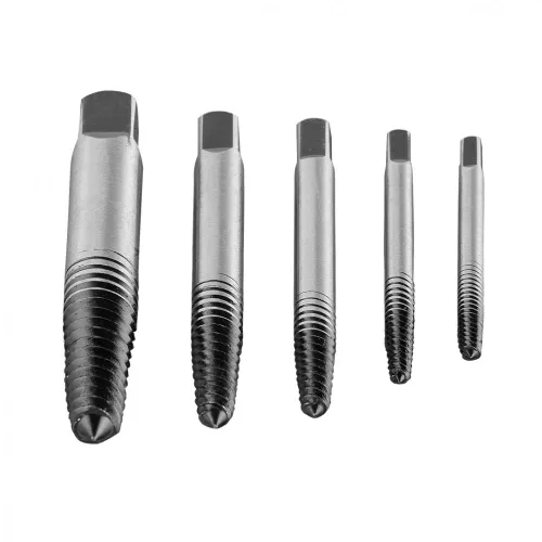 NEO Törtcsavar-kihajtó készlet, 5db, négyszög vég, 2-14mm (M3-M18) (09-615)