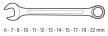 NEO Csillag-villáskulcs készlet 6-22mm, 12db (09-752)
