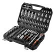 NEO Dugókulcskészlet + bitkészlet 110db, 1/4", 1/2", CrV (10-066)