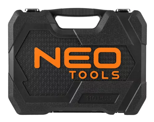 NEO Dugókulcskészlet 1/2", 1/4", 110db (10-211)