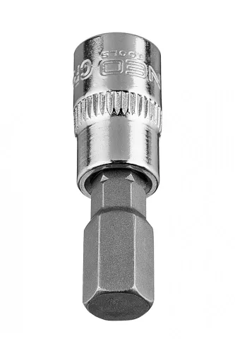 NEO Imbusz dugókulcs 1/4" 37mm H8 (10-315)