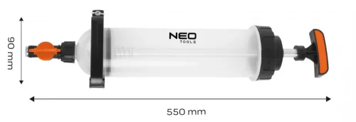 NEO Műanyag folyadékbetöltő fecskendő, 1500ml (10-807)