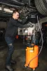 NEO Mobil olajleeresztő készülék, gravitációs, leeresztő tál 10l, gyűjtőtartály 70l (10-810)
