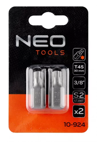 NEO Torx bit T45x30mm, S2x2db (10-924)