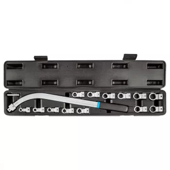   NEO Feszítőgörgő kulcs cserélhető fejekkel, 15db (11-169)