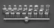 NEO OLAJLEERESZTŐ KULCSKÉSZLET 18db 3/8" (11-235)