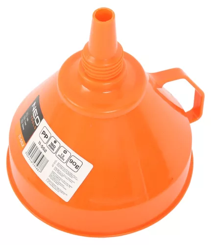 NEO Tölcsér 160 mm, 1,2L, egyenes kifolyóval, polietilén (11-552)