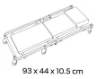 NEO Szerelőágy, összecsukható aláfekvő, 930x440x105mm, 6,5kg (11-600)