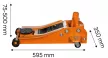 NEO Lapos Hidraulikus krokodilemelő 2.5T, 85-455mm (11-731)