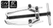 NEO CSAPÁGYLEHÚZÓ 6" 120mm, kétkörmös (11-852)