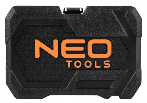 NEO Törtcsavarkihajtó készlet, 16db 1/2”:8, 10, 11, 12, 13, 14, 15, 16, 17, 19, 21, 22, 24, 27mm (11-920)