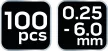 NEO Érvéghüvely készlet, szigetelt 100 db-os (0.25 - 6.0 mm) (11-969)