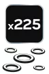 NEO Tömitéskészlet (O-gyűrű NBR), 225db (11-977)