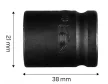 NEO Gépi dugókulcs 1/2", 21mm, Cr-Mo (12-221)