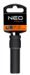 NEO Hosszú Gépi dugókulcs 1/2", 12mm, Cr-Mo (12-312)