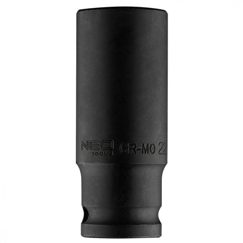 NEO Hosszú Gépi dugókulcs 1/2", 22mm, Cr-Mo (12-322)