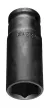 NEO Hosszú Gépi dugókulcs 1/2", 22mm, Cr-Mo (12-322)