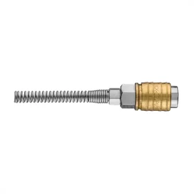   NEO Pneumatikus Gyorscsatlakozó, 4x6mm tömlőkimenetes,védőrugós (12-600)