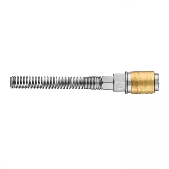   NEO Pneumatikus Gyorscsatlakozó, 6x8mm tömlőkimenetes,védőrugós (12-601)