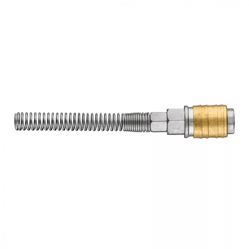 NEO Pneumatikus Gyorscsatlakozó, 6x8mm tömlőkimenetes,védőrugós (12-601)
