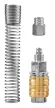 NEO Pneumatikus Gyorscsatlakozó, 6x8mm tömlőkimenetes,védőrugós (12-601)