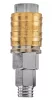 NEO Pneumatikus Gyorscsatlakozó, 6x8mm tömlőkimenetes,védőrugós (12-601)