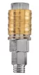 NEO Pneumatikus Gyorscsatlakozó, 6x8mm tömlőkimenetes,védőrugós (12-601)