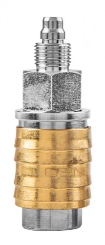 NEO Pneumatikus Gyorscsatlakozó, 8x10mm tömlőkimenetes,védőrugós (12-602)