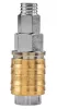 NEO Pneumatikus Gyorscsatlakozó, 8x10mm tömlőkimenetes,védőrugós (12-602)