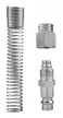 NEO Pneumatikus gyorscsatlakozó gyorsvég , 8x10mm tömlőkimenetes (12-606)