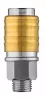 NEO Pneumatikus gyorscsatlakozó 1/4" külsőmenet (12-635)