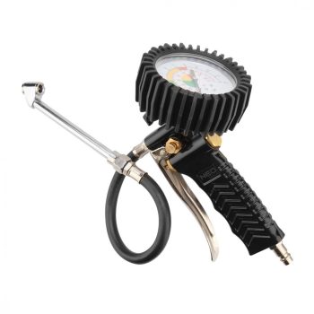   NEO Pneumatikus kerékfúvó pisztoly, nyomásmérővel 80mm, duppla szelepes, teherautó (14-716)