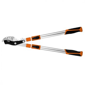   NEO ÁGVÁGÓ, áttételes, RÁVÁGÓ, teleszkópos 670-970mm, VÁGÓKAPACITÁS:42mm, alumínium nyél, teflon bevonat, 40% plusz erőátvitel (15-254)