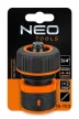 NEO Tömlő gyorscsatlakozó 3/4", vízstoppos, kétkomponensű (15-723)