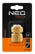 NEO Tömlő gyorscsatlakozó 1/2", réz (15-730)