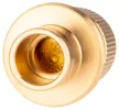 NEO Tömlő gyorscsatlakozó 3/4", vízstoppos, réz (15-733)