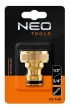 NEO Csapcsatlakozó 1/2"- 3/4", réz (15-746)
