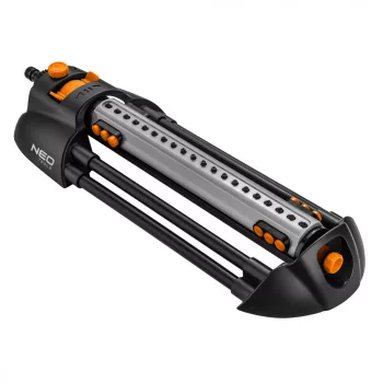   NEO Négyszögesőztető, billenő, öntöző, 320 m2, 20 fúvóka, sugárerő állítás, egyéni fúvokaszabályzás (15-772)