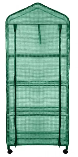 NEO Növényház, 69x69x160cm, PE fólia, fémszerkezet (15-903)